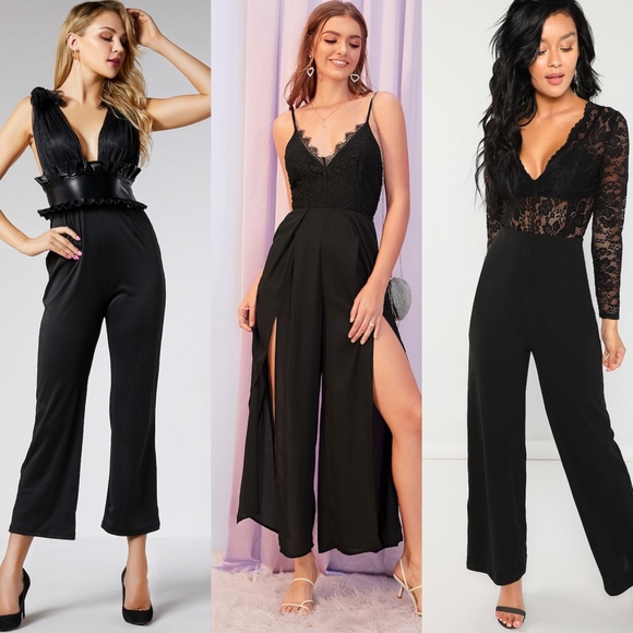 Sexy black jumpsuits - Picture 3 of 3